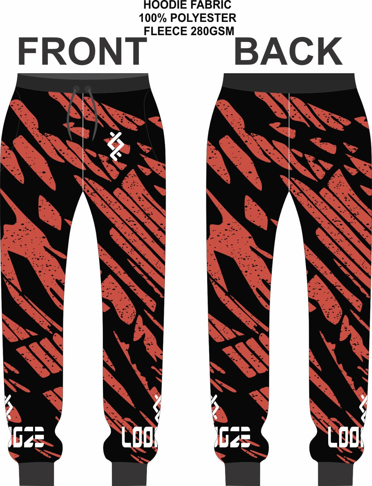 LoongzeFishingFrance Hooded Tracksuit Set