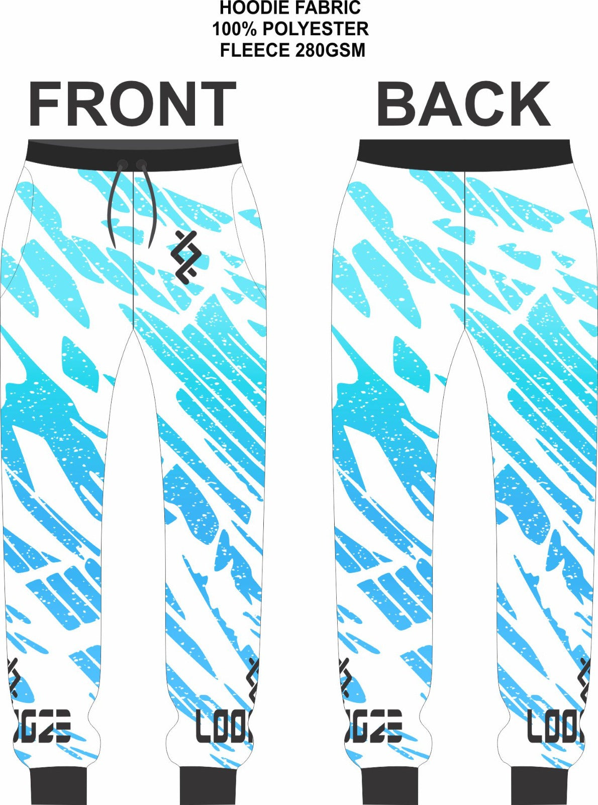 LoongzeFishingFrance Hooded Tracksuit Set